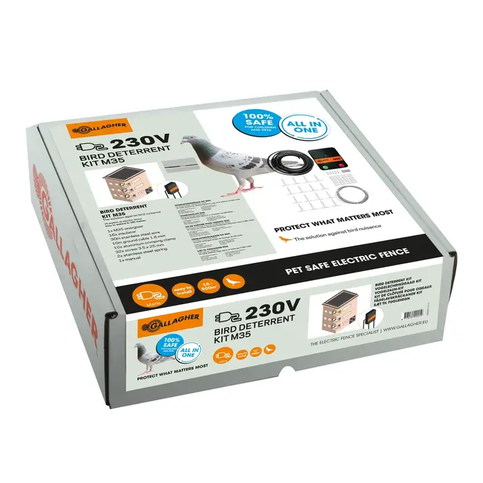 Vogelschrikdraad kit