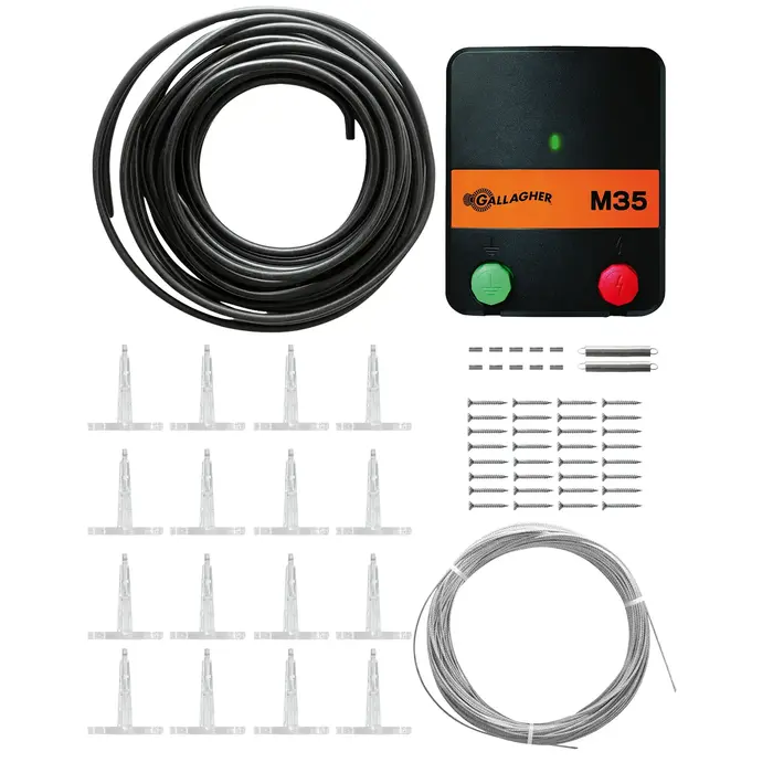 Vogelschrikdraad kit