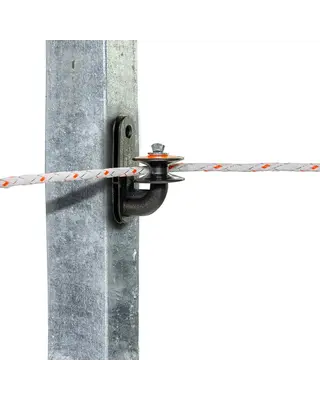 Rol-hoek isolator metaal