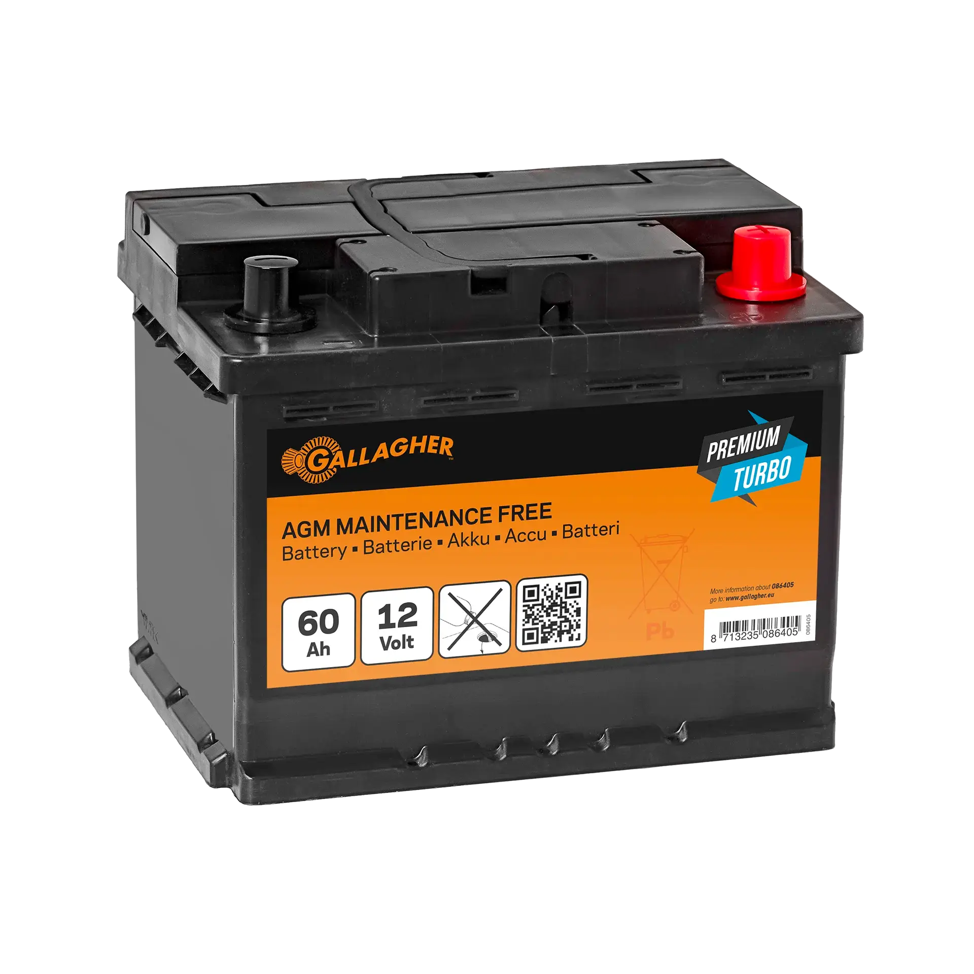 12V Premium Turbo AGM Accu