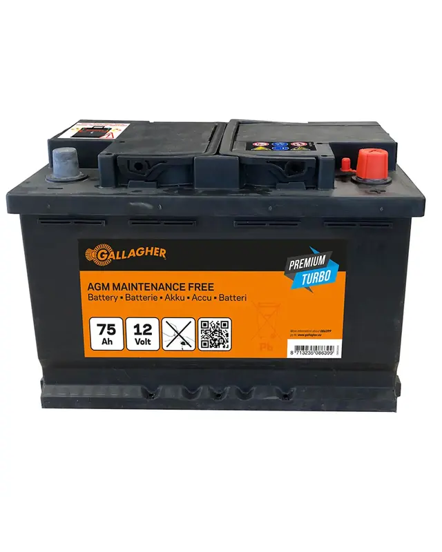 12V Premium Turbo AGM Accu