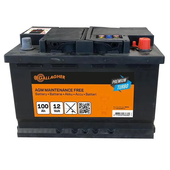12V Premium Turbo AGM Accu