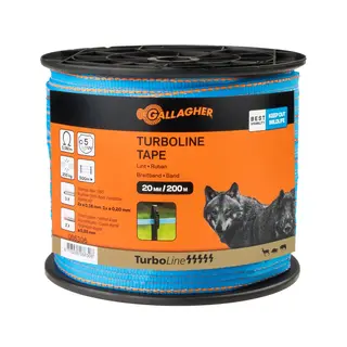 Gallagher TurboLine lint 20mm (blauw, 200 meter)
