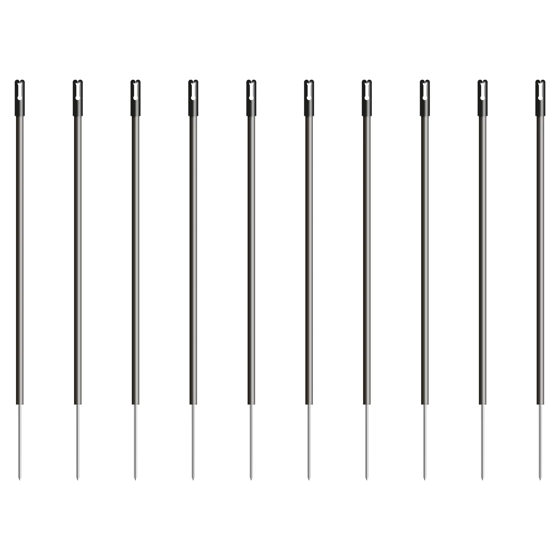 Gallagher Kunststof paal 13mm 0,98m zwart (10 stuks)