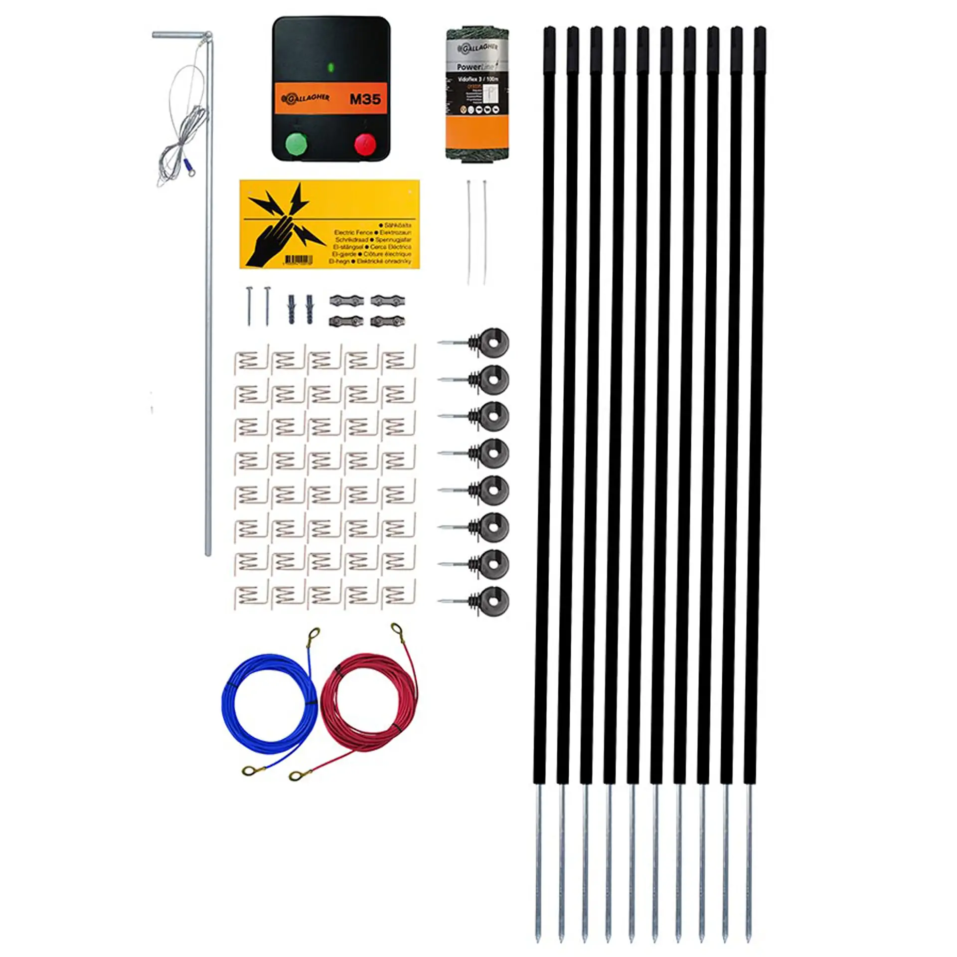 Huisdier en Tuin kit - Lichtnet