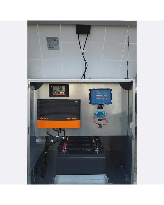 MBS2800i solarstation inbraakwerend (21J - 12V/Solar)