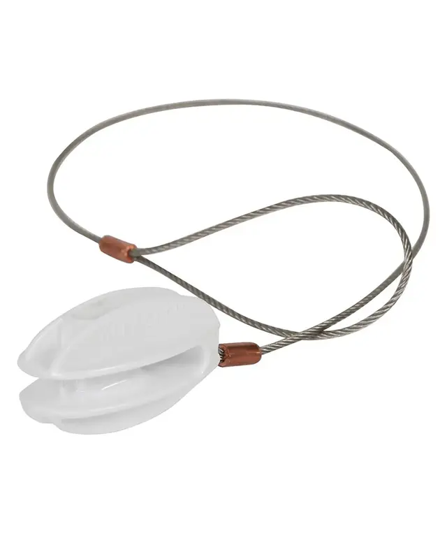 Hoekisolator versterkt incl RVS kabel