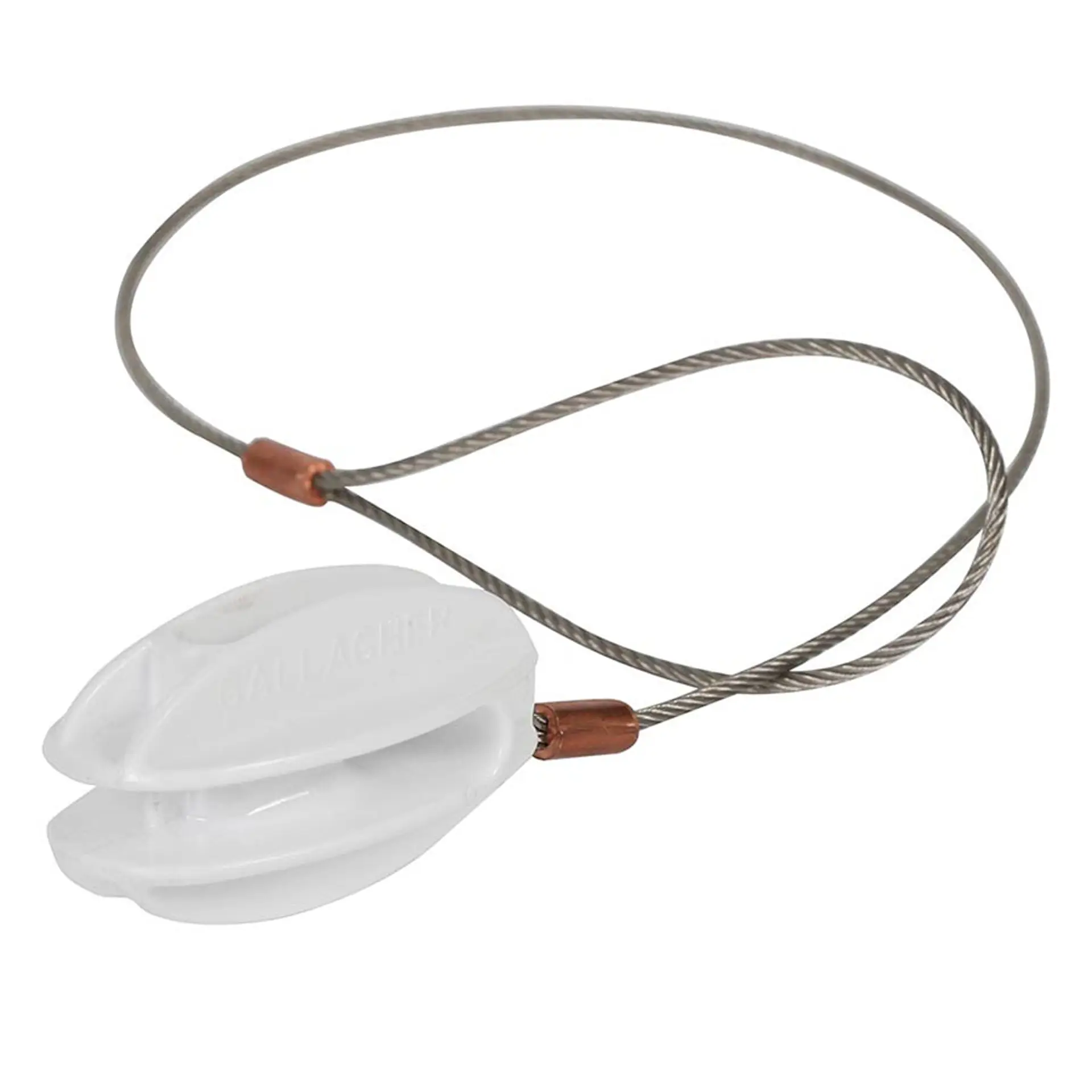 Hoekisolator versterkt incl RVS kabel