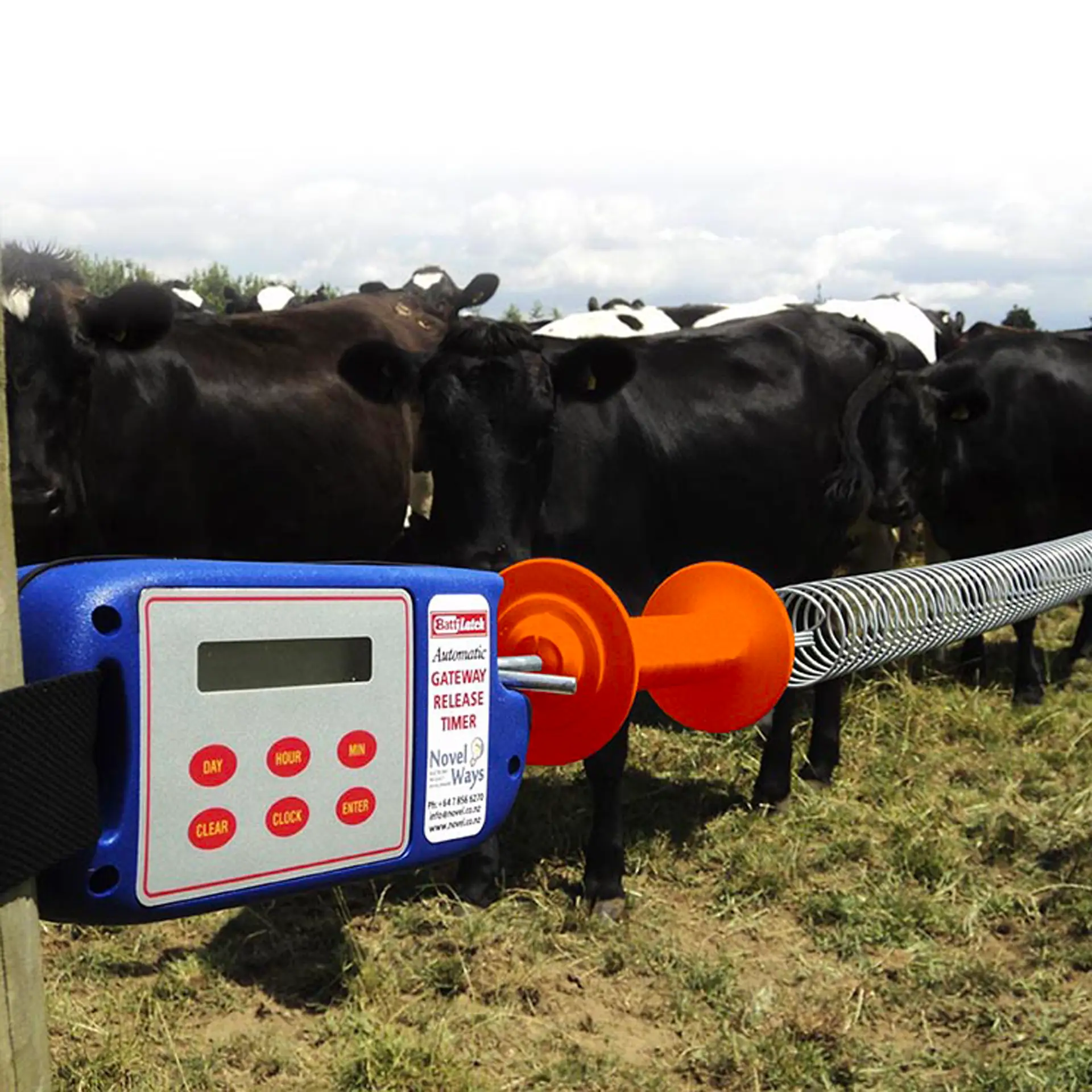 Automatische poort timer