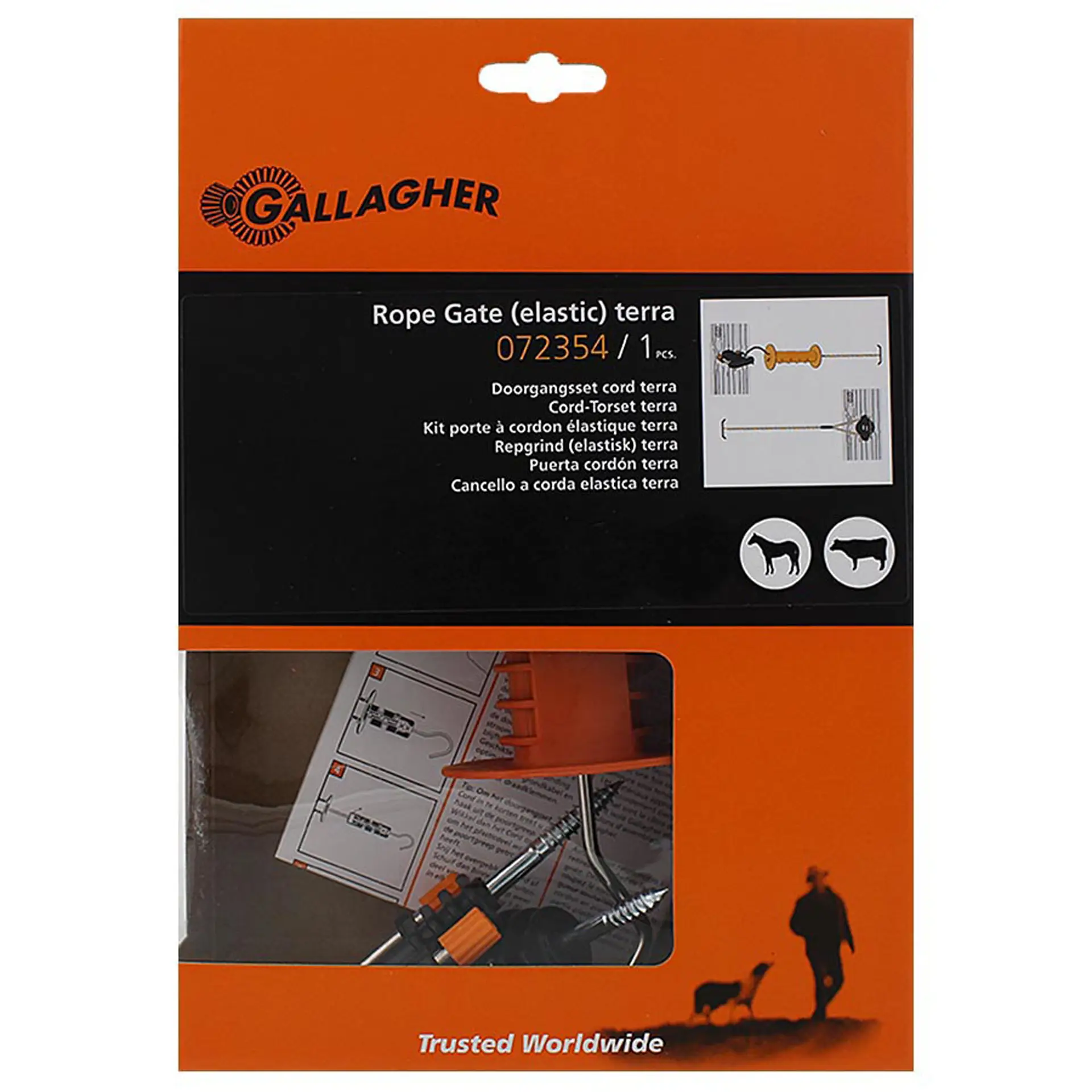 Doorgangsset elastisch cord