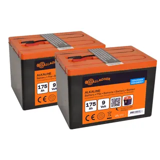 9V Powerpack Alkaline batterij