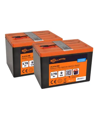 9V Powerpack Alkaline batterij