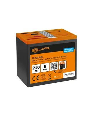 9V Powerpack Alkaline batterij