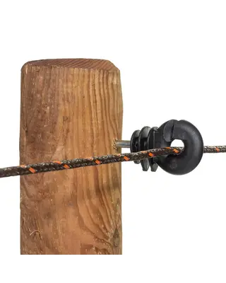 Schroef-ringisolator hout