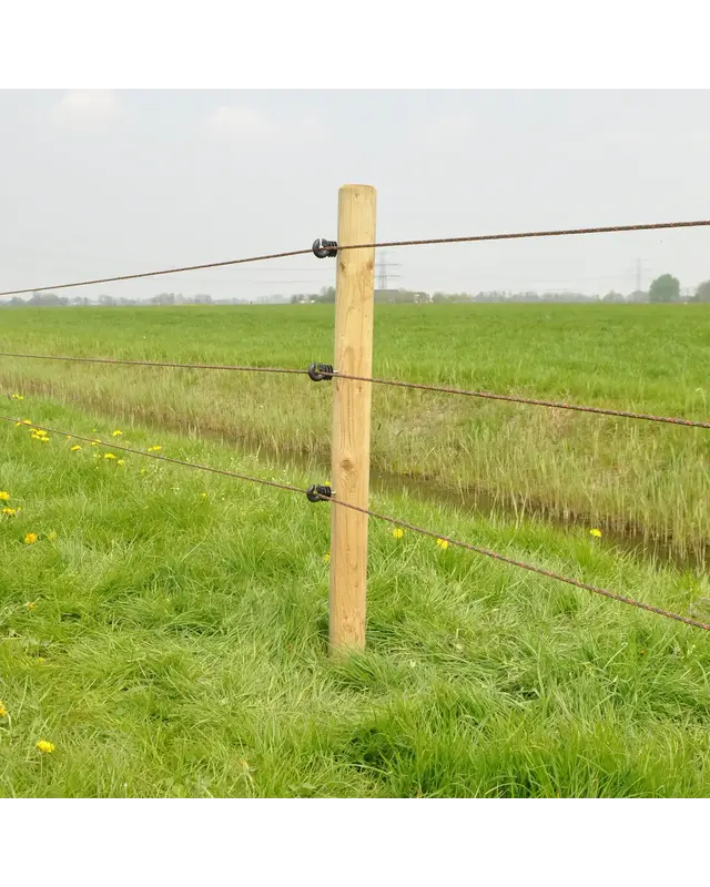 Schroef-ringisolator hout