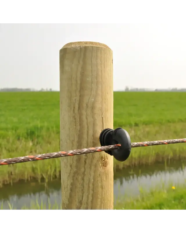 Schroef-ringisolator hout