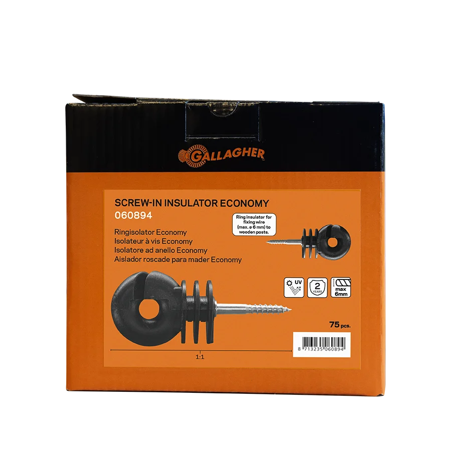 Schroef-ringisolator hout