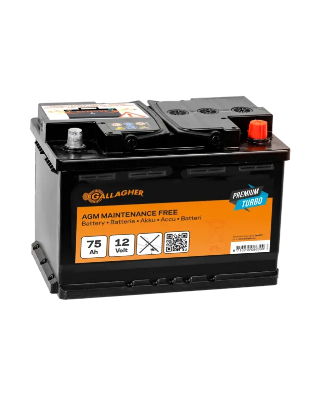 S230 Zonnepaneel schrikdraadapparaat incl. 75Ah accu (1,5J - 12V/Solar)