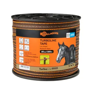 Gallagher TurboLine lint 20mm (terra, 200 meter)
