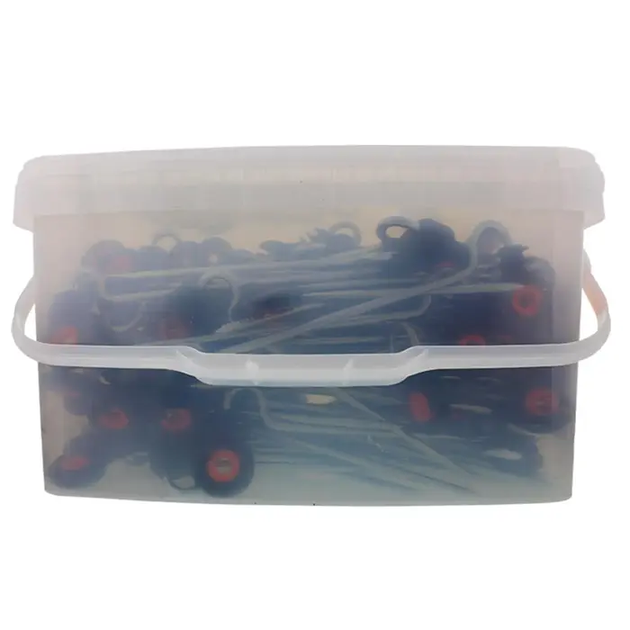 Gallagher Afstandschroefisolator XDI gebogen (18cm, 100 stuks)