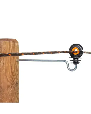 Afstandschroefisolator XDI hout gebogen 18cm