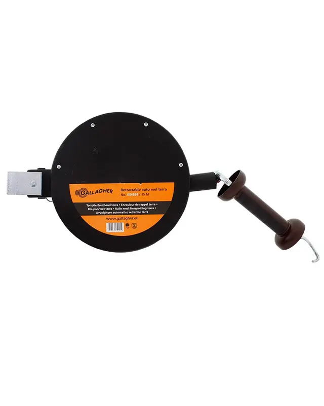 Rol-poortset 40 mm lint (15 meter, terra)