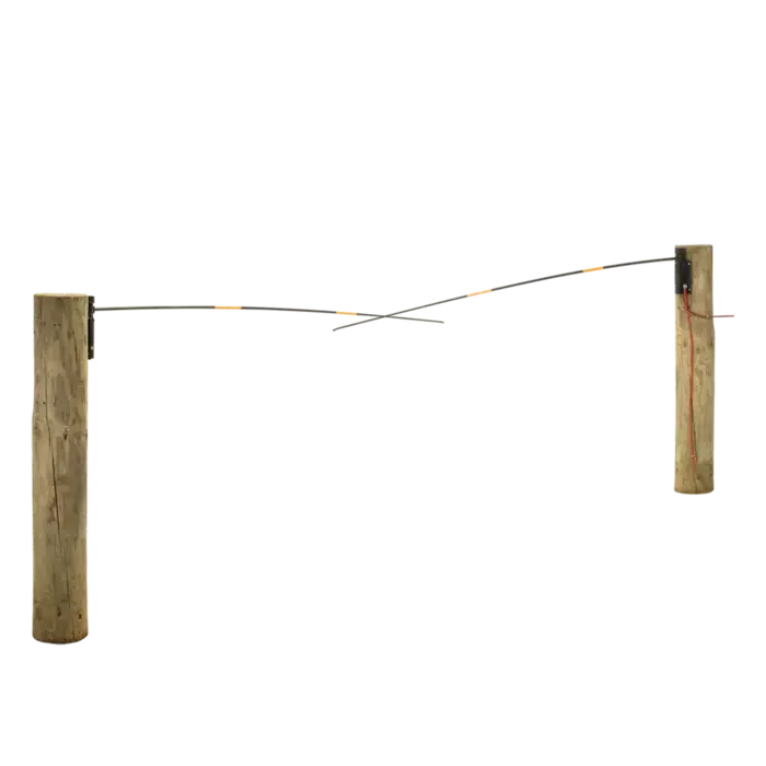 Stroomgeleidend doorrijhek