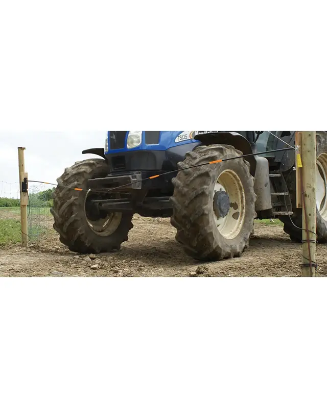 Stroomgeleidend doorrijhek