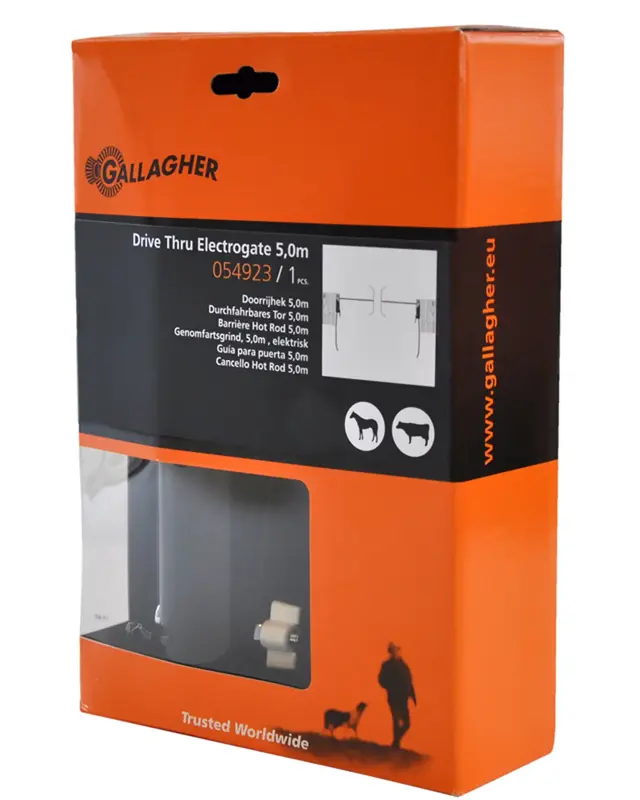 Stroomgeleidend doorrijhek