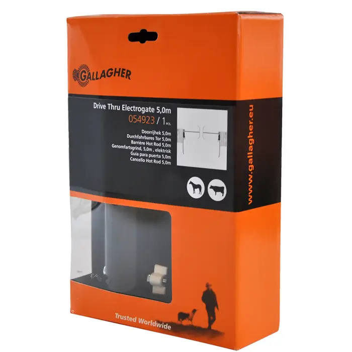 Stroomgeleidend doorrijhek