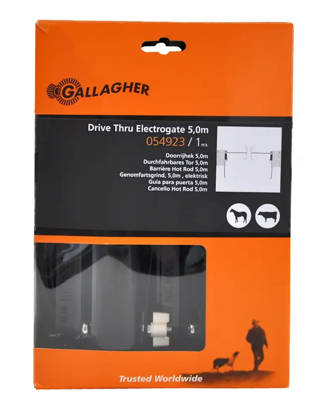 Stroomgeleidend doorrijhek