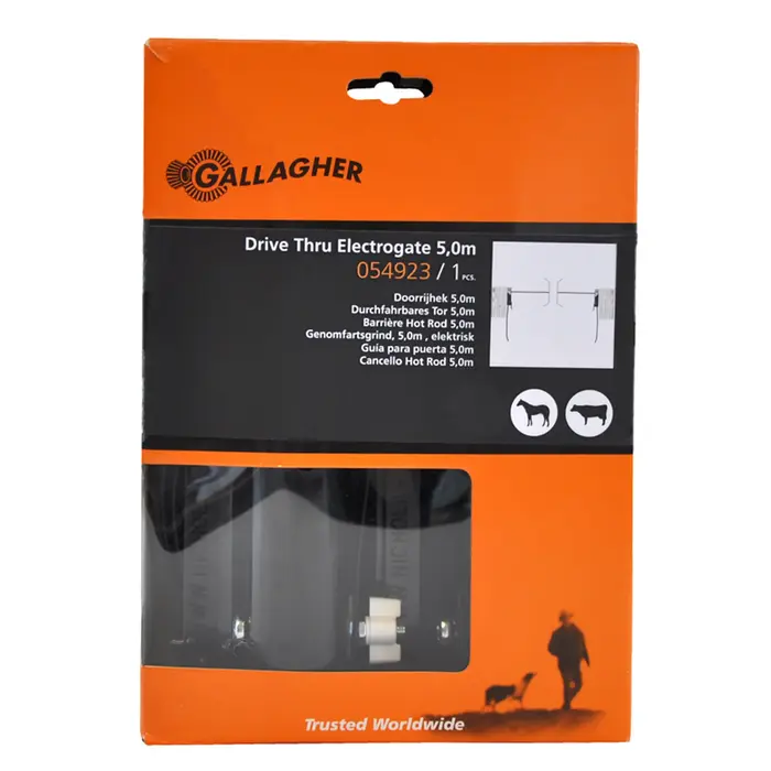 Stroomgeleidend doorrijhek