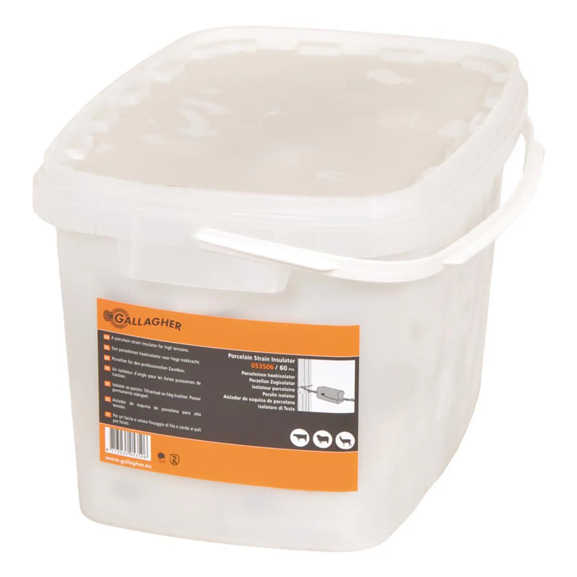 Porseleinen hoekisolator