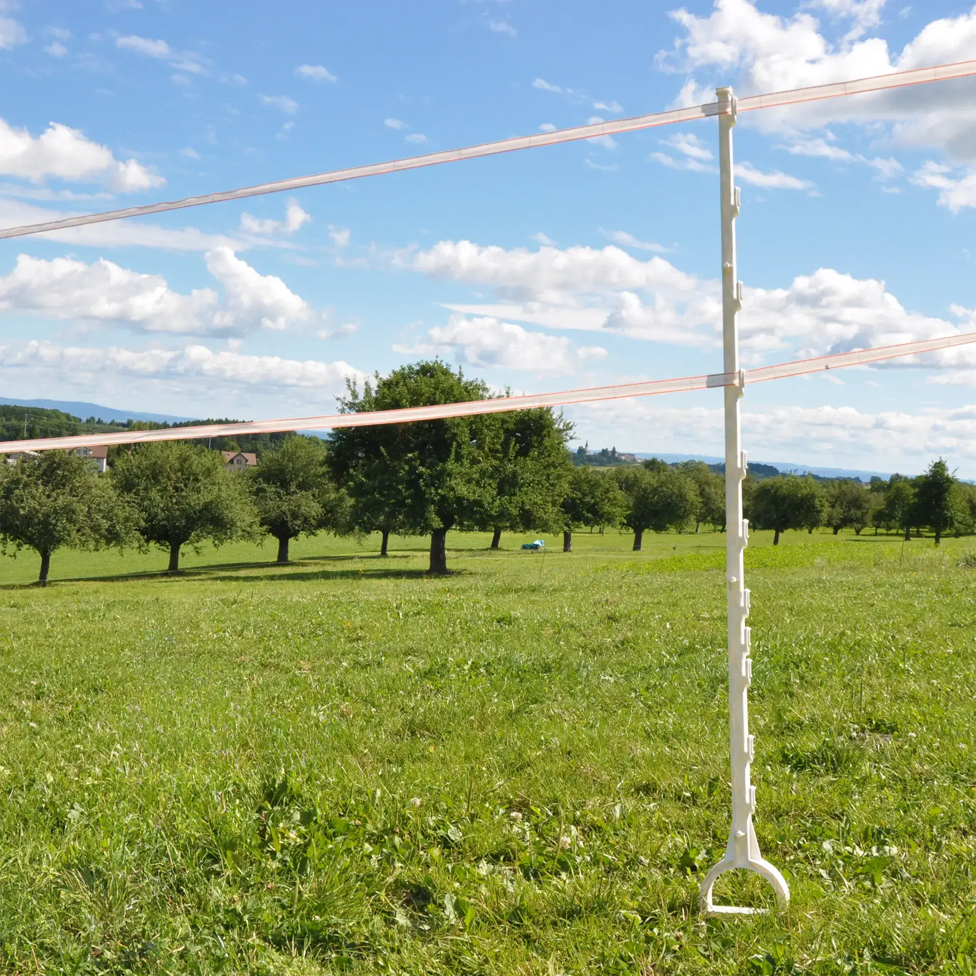 Gallagher Stijgbeugelpaal (wit, 5 stuks)