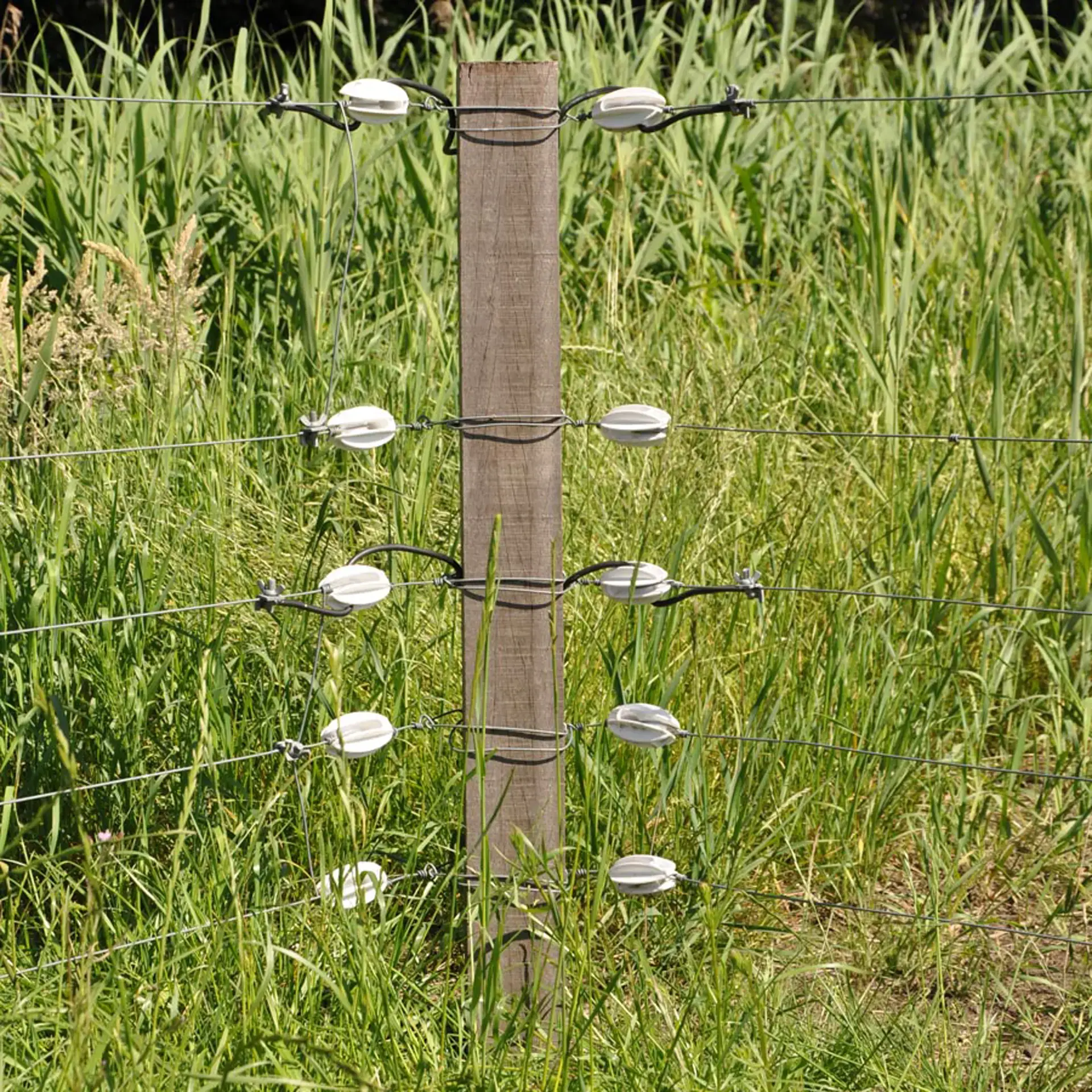 Gallagher Insultimber (FSC®) hoekpaal (8,0 x 8,0cm - 2,00 meter)