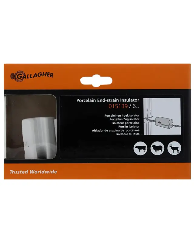 Porseleinen hoekisolator