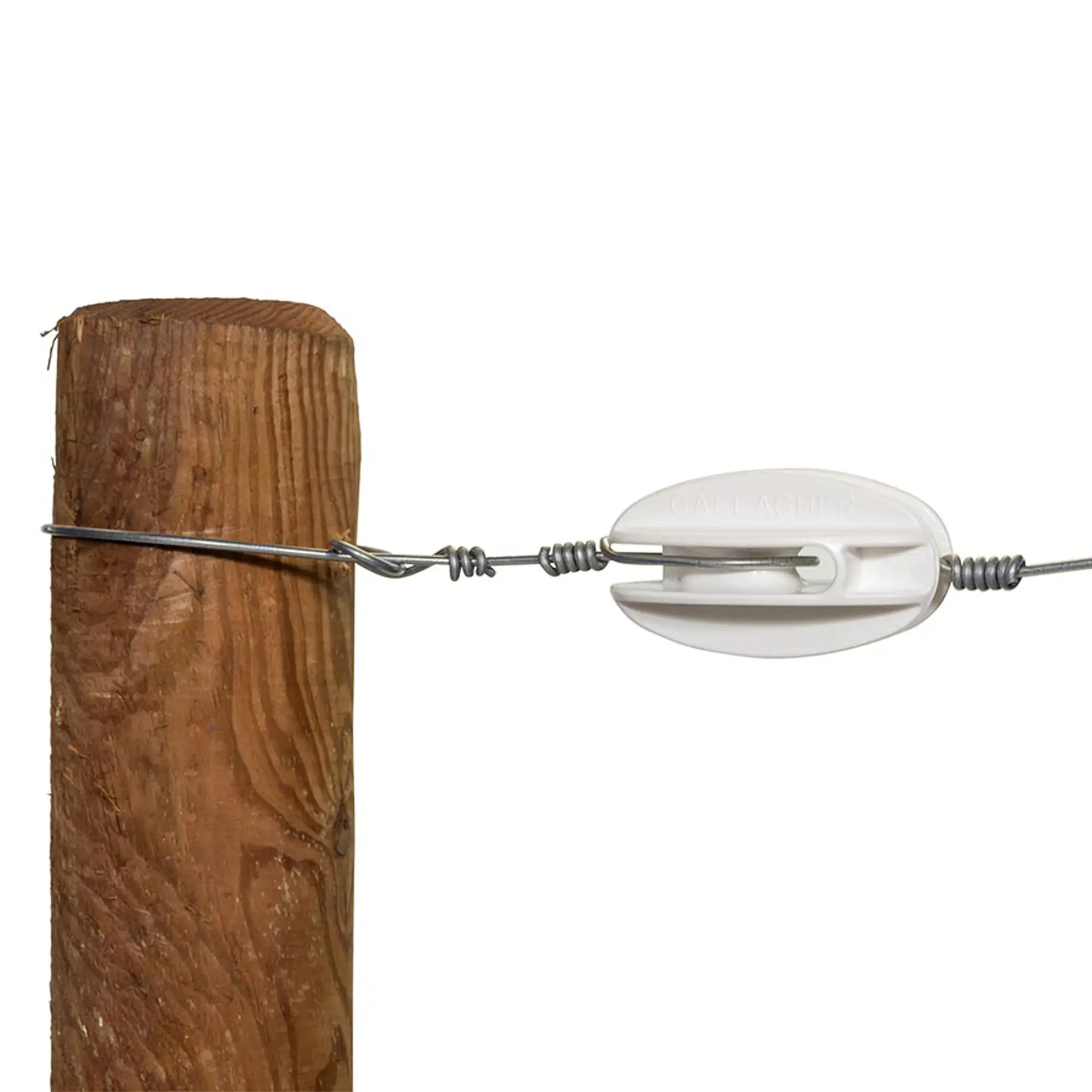 Gallagher Hoekisolator S versterkt (wit, 5 stuks)