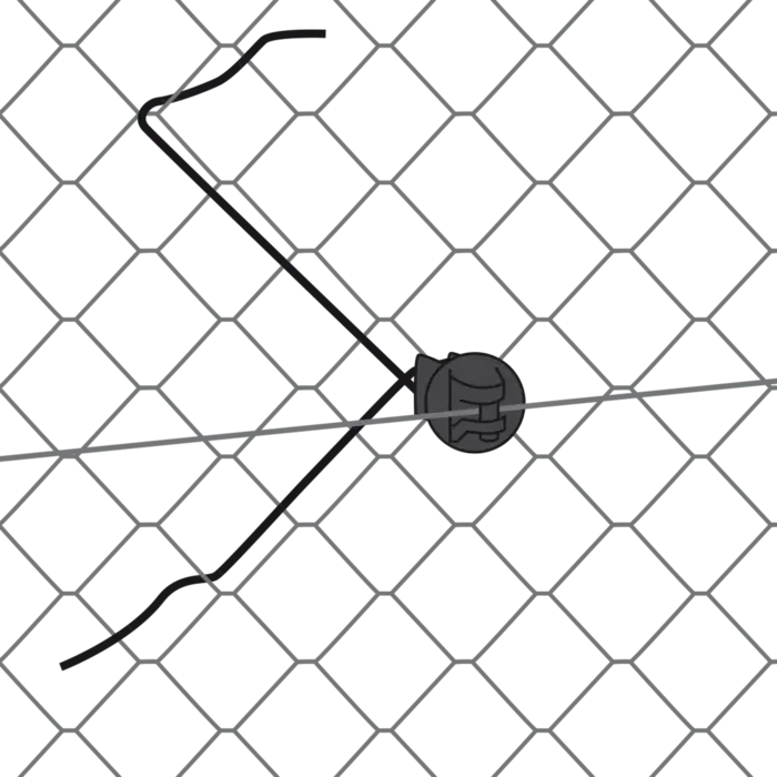 Afstandisolator gaas 30cm