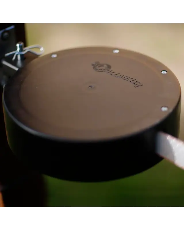 Rol-poortset 40 mm lint (15 meter, wit)