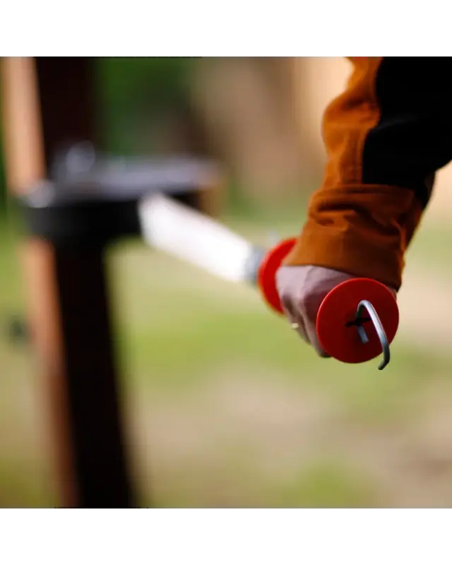 Rol-poortset 40 mm lint (15 meter, wit)