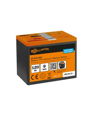 9V Powerpack Alkaline batterij