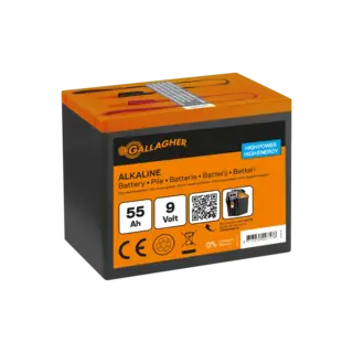 Gallagher Powerpack batterij (9V, 55Ah)
