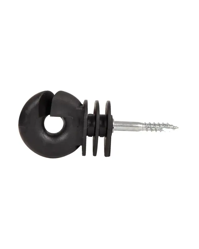 BS Schroef-ringisolator hout klein