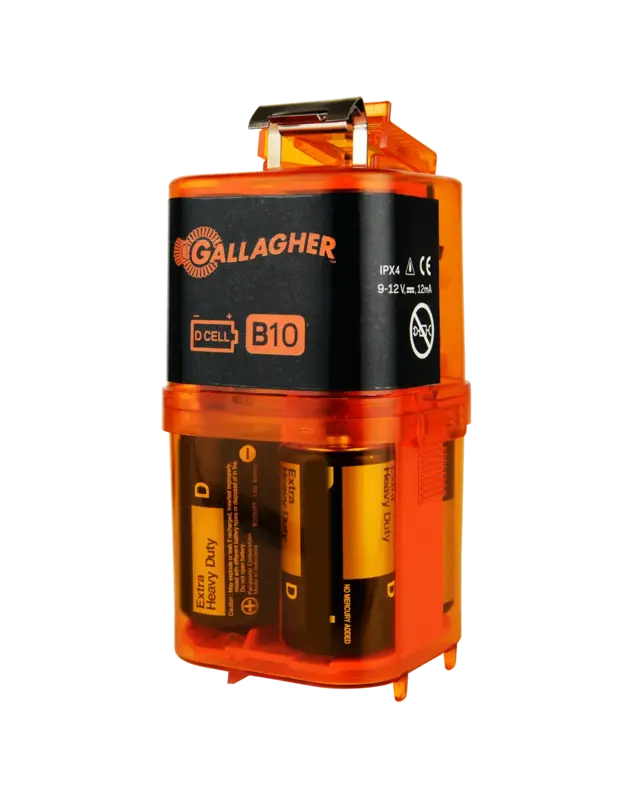 B10 batterij schrikdraadapparaat (0,1J - 9V/12V)