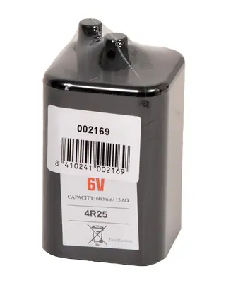 6V batterij voor FoxlightS