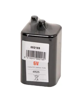 6V batterij voor FoxlightS