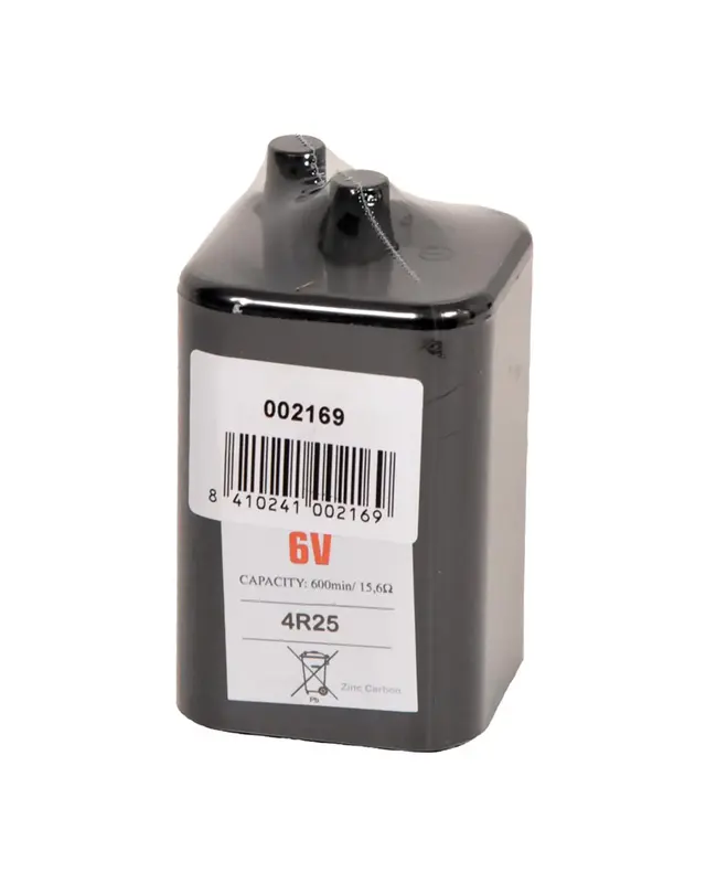 6V batterij voor FoxlightS