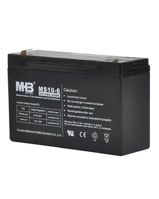 Batterij 6V 12Ah voor S40/S40LE