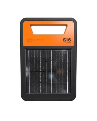 Gallagher S16li Zonnepaneel schrikdraadapparaat incl. accu (0,16J - Solar)