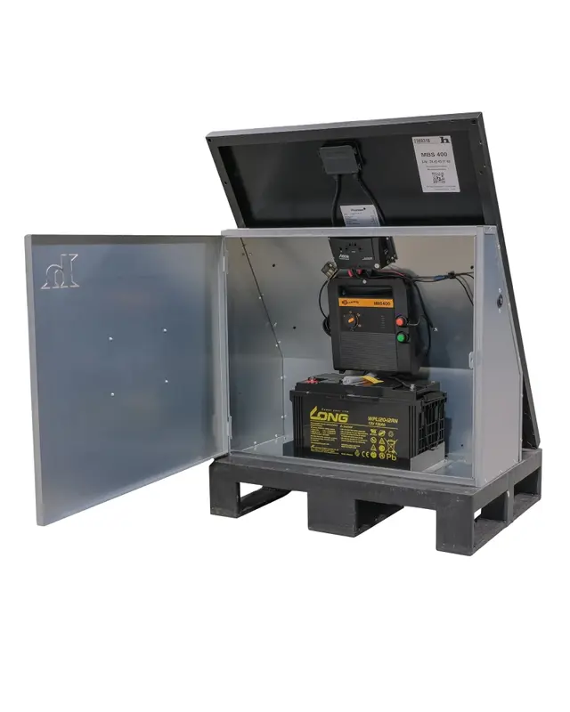 Gallagher MBS400 solarstation inbraakwerend (4J - 12V/Solar)